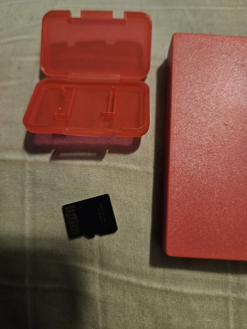 Nintendo Red Portable Memory Card Reader & SDXC USB Adapter Set